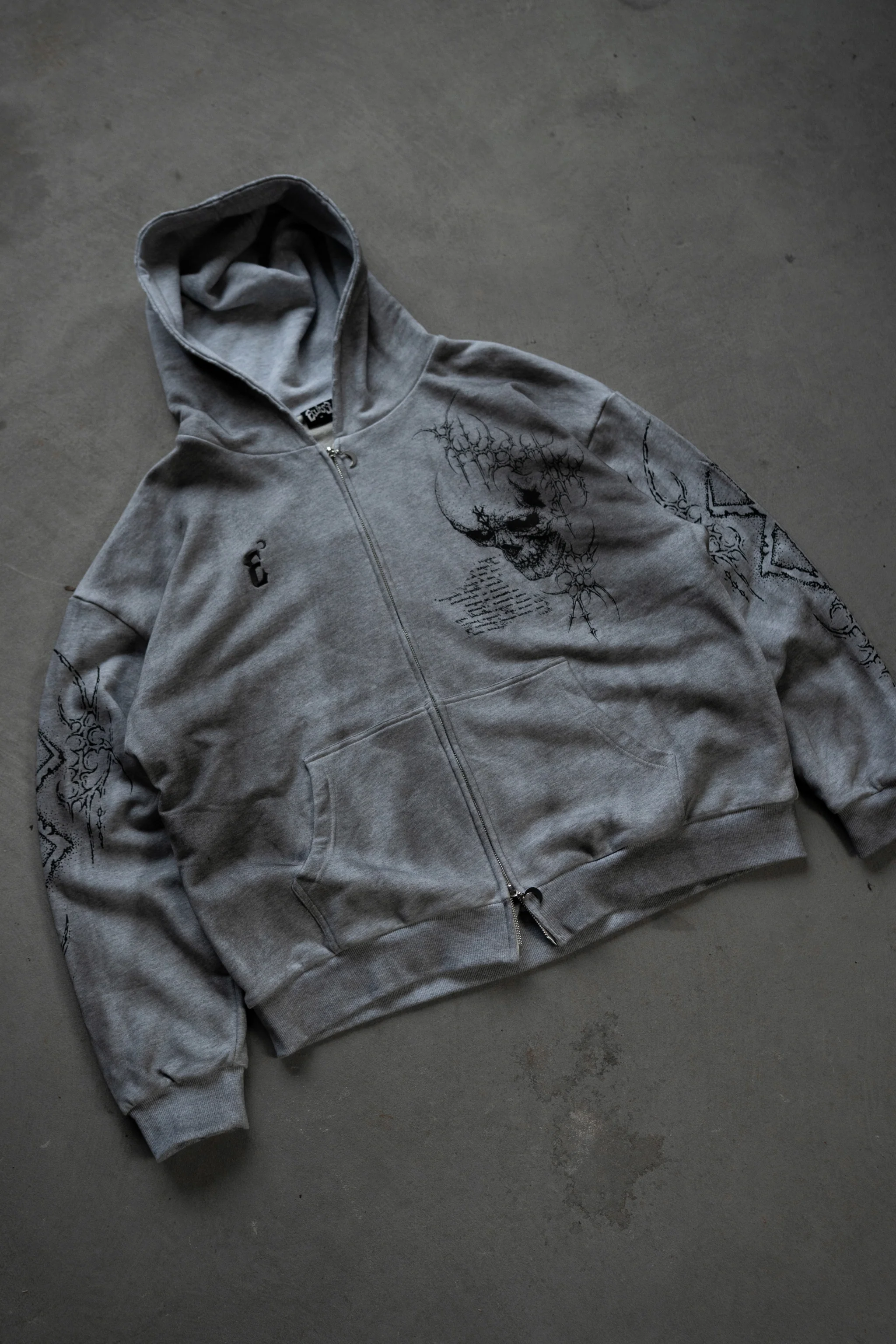 Skull Knight Zip-Up - Image 5